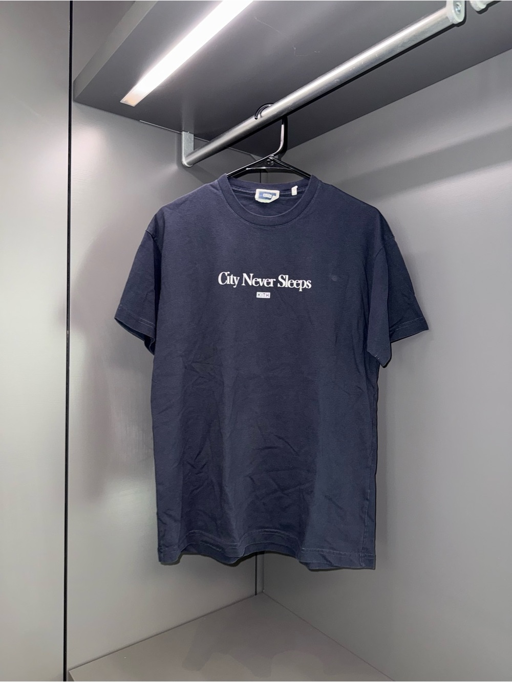 Kith Navy "City Never Sleeps" Short Sleeve Tee
